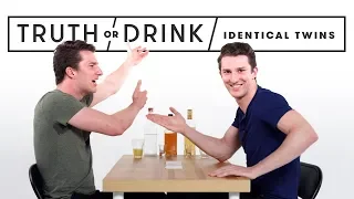 Identical Twins Play Truth or Drink | Truth or Drink | Cut