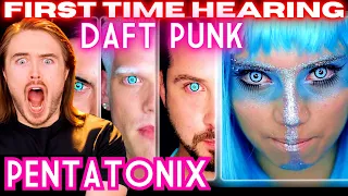 **SIMPLY UNBELIEVABLE!!** Pentatonix - Daft Punk Medley Reaction: FIRST TIME HEARING