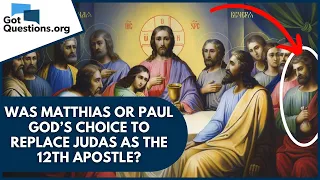 Was Matthias or Paul God’s choice to replace Judas as the 12th apostle? | GotQuestions.org