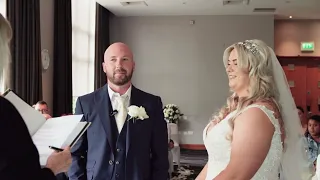 Cinematic Wedding Videographer | Rachel & Michael | Holiday Inn | 18|08|2023 | Staffordshire