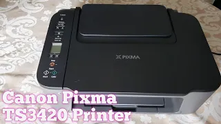 Canon Pixma TS3420 Printer Unboxing & Set Up