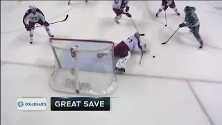 Bobrovsky robs Marleau with outstretched pad