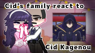 Cid's Family react to Cid Kagenou || The Eminence in Shadow