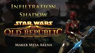 SWTOR PvP 4.4 - L46 Infiltration Shadow - Makeb Mesa Arena (May 14, 2016)