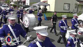 Ulster First Flute Band Sandy Row @ Upper Falls Protestant Boys FB Parade 01/06/24