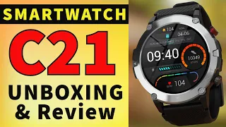 Smartwatch C21 Unboxing vs K28h K22 K27