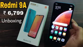 Redmi 9A Unboxing and Review 2021 | Mobile under 7000 | 5000 mAh | AI Camera | JSocialNet