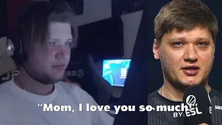 s1mple is crying in a chat with her mom [ENG SUBS]