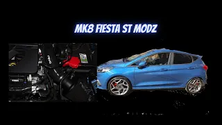 Fiesta ST MK8 with Milltek Exhaust and Revo induction kit..