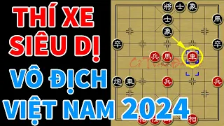 Giải Vô Địch Cờ Tướng Việt Nam 2024: Phế Xe Siêu Đẳng, Sát Cục Siêu Ngầu