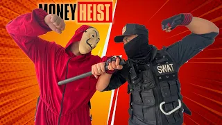 SWAT PARKOUR VS BAD MONEY HEIST TO RESCURE HOSTAGE | THE FINAL | POV Live Action Movie