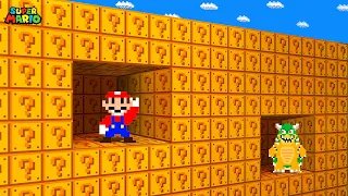 Can Mario Collect 999 Golden Item Blocks in New Super Mario Bros.Wii?...