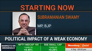 Primetime Debate: Subramanian Swamy On How The Economic Slowdown Will Impact Brand Modi