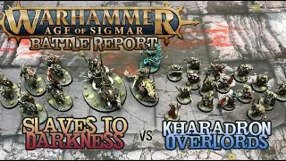Warhammer: Age of Sigmar Battle Report - Ep 36 - Slaves to Darkness vs. Kharadron Overlords