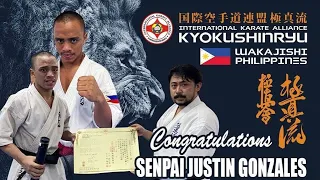 UCHIDESHI | BLACKBELT GRADING | Justin Gonzales 🇵🇭