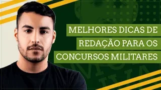 |Live| Melhores dicas de Redação para os Concursos Militares | Prof. Romulo Bolivar