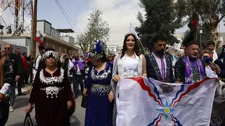 Assyrians in Iraq's Dohuk celebrate new year "Aketo" festival | AFP