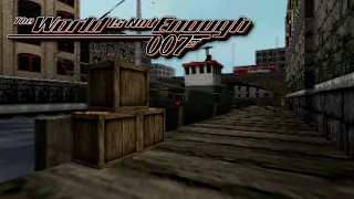 007: The World Is Not Enough - Thames Chase - 00 Agent [Real N64 Footage]