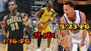 6 TERRIBLE Finals Performances By NBA Stars