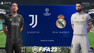 FIFA 23- Juventus vs Real Madrid |League Champion | PS5™ Gameplay 4K