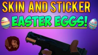 CS GO - Skin & Sticker Easter Eggs!