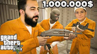 1.000.000,00 DOLAR DEĞERİNDE DEV SOYGUN!! EKİPLE GTA 5 | Barış Can