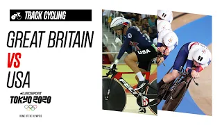 GREAT BRITAIN vs USA | Track Cycling - Highlights | Olympic Games - Tokyo 2020