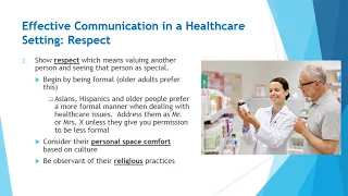 Basic Communication Techniques in Healthcare