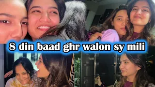 Finally ghr walon sy mili 😭 | Back to Pakistan | Hira Faisal