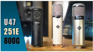 800G | Ela M 251E | U47 Which mic is for you!?