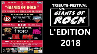 FESTIVAL THE GIANTS OF ROCK - SHDB 2018 1ère édition