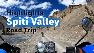 Highlights | Spiti Valley Road Trip Sep 21 | Royal Enfield Himalayan