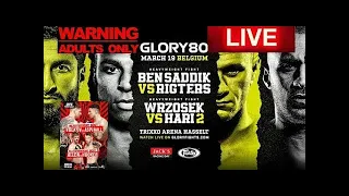 🔴RGLORY 80: JAMAL BEN SADDIK VS LEVI RIGTERS LIVE CHILL REACTION STREAM(w/UFC LONDON UPDATES)