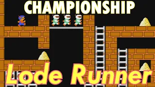Lode Runner Championship - (NES - Dendy - 8 bit) - Walkthrough HD no commentary полное прохождение