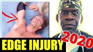 Orthopedic Surgeon Reacts To EDGE INJURY AT BACKLASH 2020 (WWE Injuries) - Dr. Chris Raynor