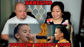 DANELIYA TULESHOVA "RISE UP" || YOUNG & TALENTED || FILIPINO-AMERICAN COUPLE REACTION