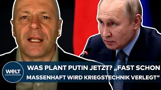 PUTINS KRIEG: Attacke vom Norden? "Fast schon massenhaft wird Kriegstechnik nach Belarus verlegt!"