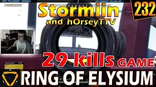 Stormiin & hOrseyTTV | 29 kills | ROE (Ring of Elysium) | G232