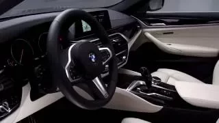 The new BMW 5 Series in Studio Interior Design | AutoMotoTV