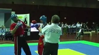 Ziemnicki vs Ischmakov (-69kg LC) WAKO EC, Guimaraes 2008.mpg