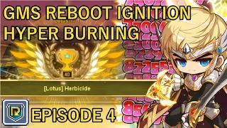 SHINING STAR FORCE GAINS! - Global MapleStory NA Reboot Ignition Hyper Burning Episode 4