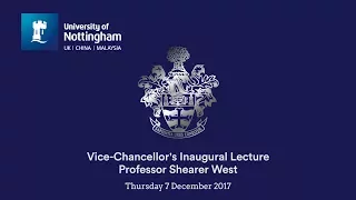 Vice-Chancellor's Inaugural Lecture 2017