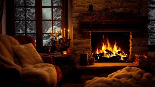 3-Hour Fire Sound For People With Insomnia | The Soft Sound Of A Big Fire In The Fireplace