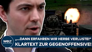 PUTINS KRIEG: Gegenoffensive? "... dann erfahren wir herbe Verluste!" Klartext vom Selenskyj-Berater