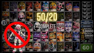 Five Nights at Freddy's Ultimate Custom Night (FNAF UCN) | 50/20 BEATEN