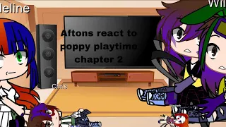 Aftons reacts to poppy playtime chapter 2 (not all part 2￼ coming soon)