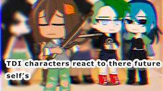 TDI characters react to the Future in Gacha Club