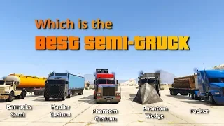 GTA V Which is the Best Semi Truck | Battle of Big Rigs