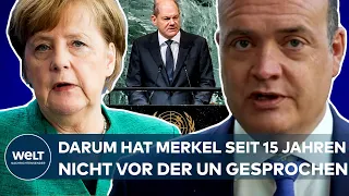 SCHOLZ-REDE: Robin Alexander verrät! Darum hat Merkel seit 15 Jahren nicht mehr vor UN gesprochen