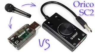 Обзор, тестирование 2-х внешних USB звуковых карт: ноунейм за 1.5 доллара и Orico SC2 за 8